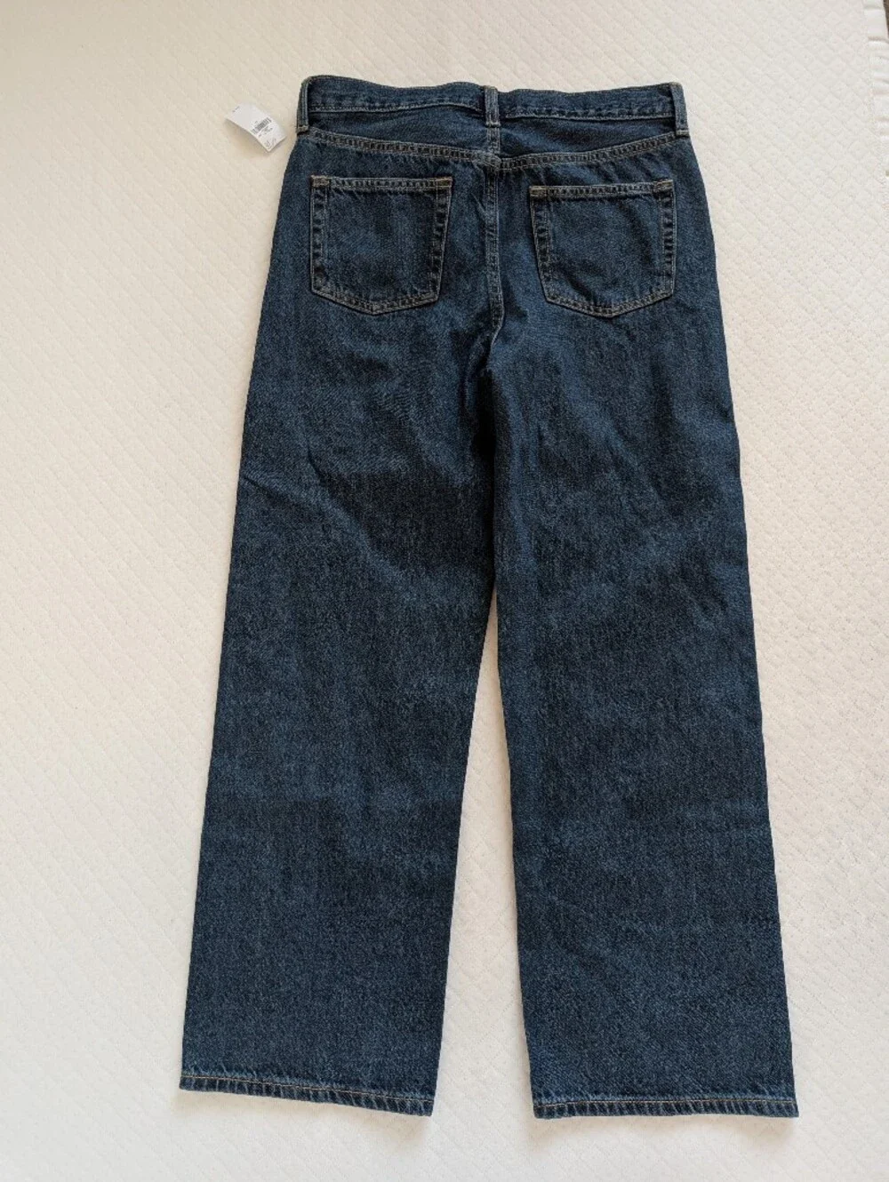 Old Navy NWT Dark Wash Blue Kids Boys size 14 5 pocket Baggy Jeans